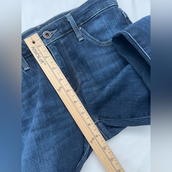 AG Adriano Goldschmied The Prima Crop Jeans Women's Size: 26 Blue Mid Rise - Picture 12 of 16